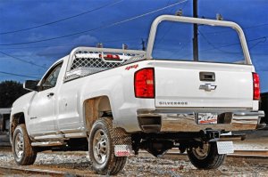 Chevrolet Colorado Truck Bed Rack - Rear - Dee Zee - Aluminum Construction - Silver - `15-`23